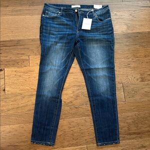 KanCan Dark Wash Denim Jeans mid rise super skinny